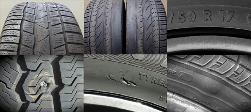 The Most Common Types of Tyre Damages and Its Causes